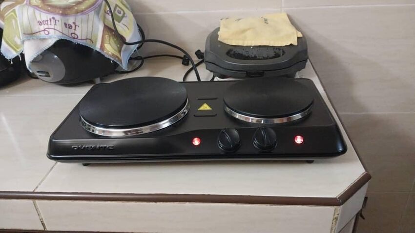 OVENTE Double Burner Electric Cooktop