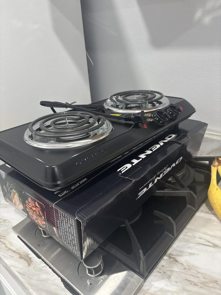 OVENTE Double Burner Electric Cooktop