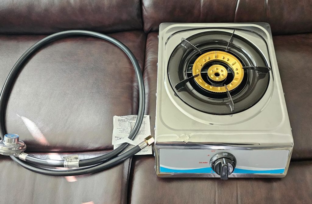 Propane Gas Cooktop 3 Burner Portable