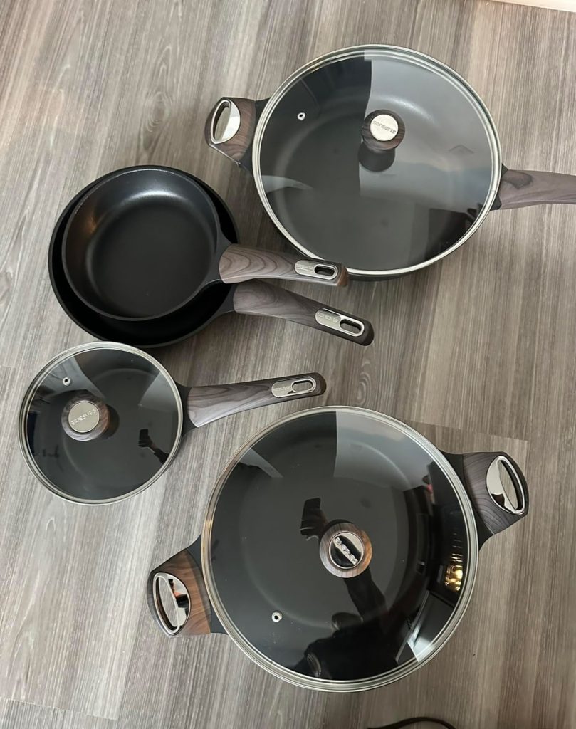 SENSARTE 14Pcs Nonstick Cookware Set