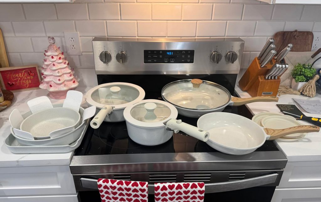 SENSARTE 17 Piece Detachable Handle Set