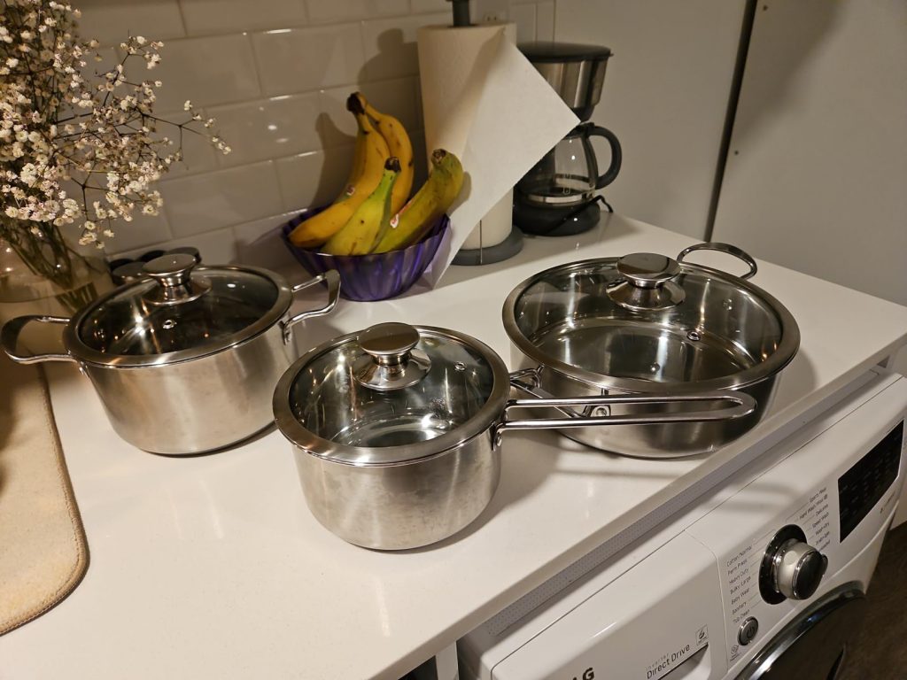 Stainless Steel Pots and Pans Set