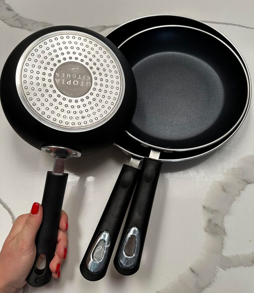 Utopia Kitchen 3-Piece Nonstick Skillet Set