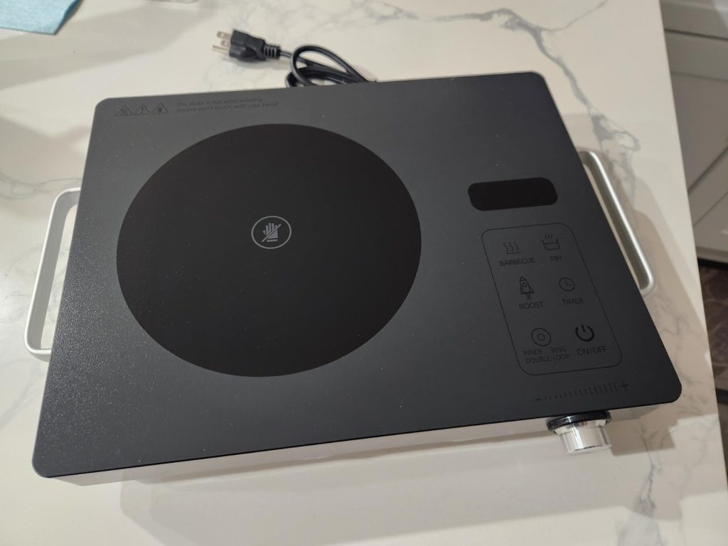 VEXMAECY 1800W Portable Cooktop