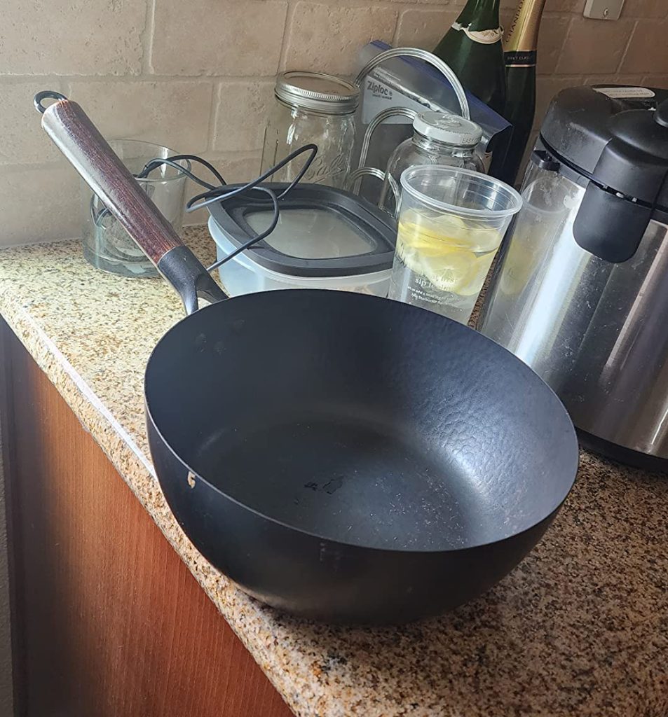 WACETOG 10-Inch Carbon Steel Wok