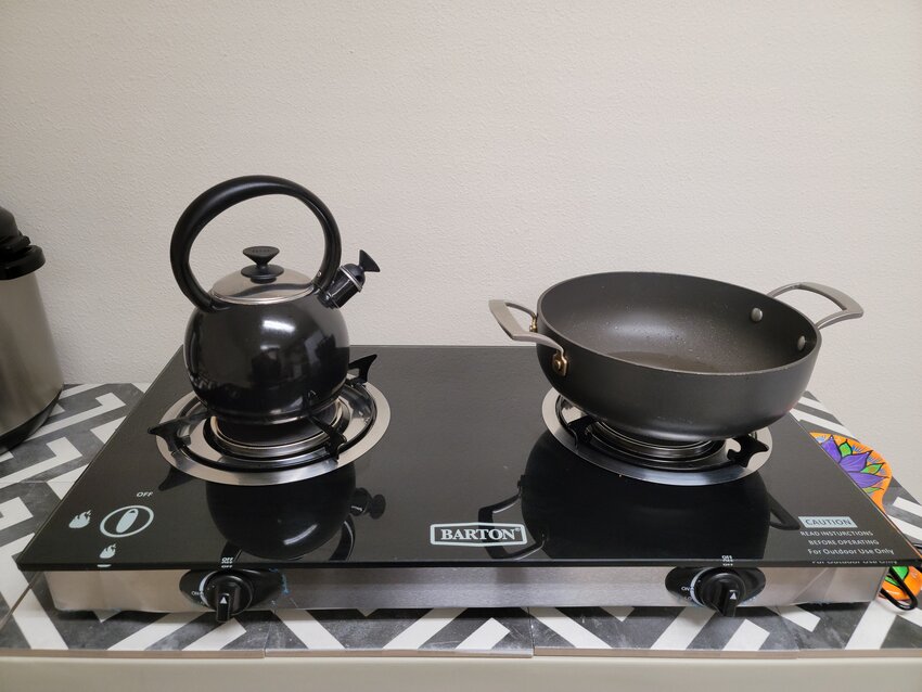 Barton 40,000 BTU 2 Burner Propane Range