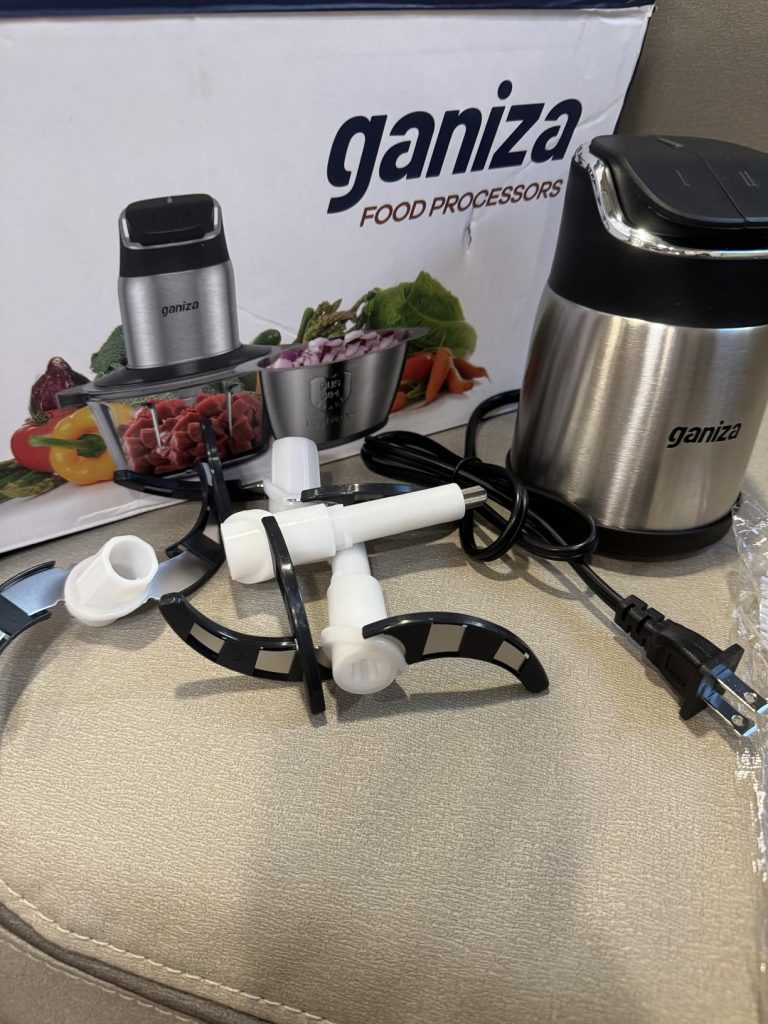 Ganiza Food Processor 8/2 Cup Bowls