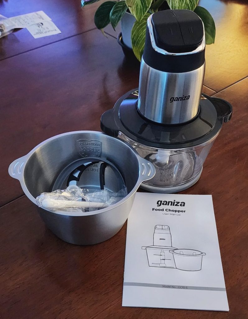 Ganiza Food Processor 2-Speed Chopper