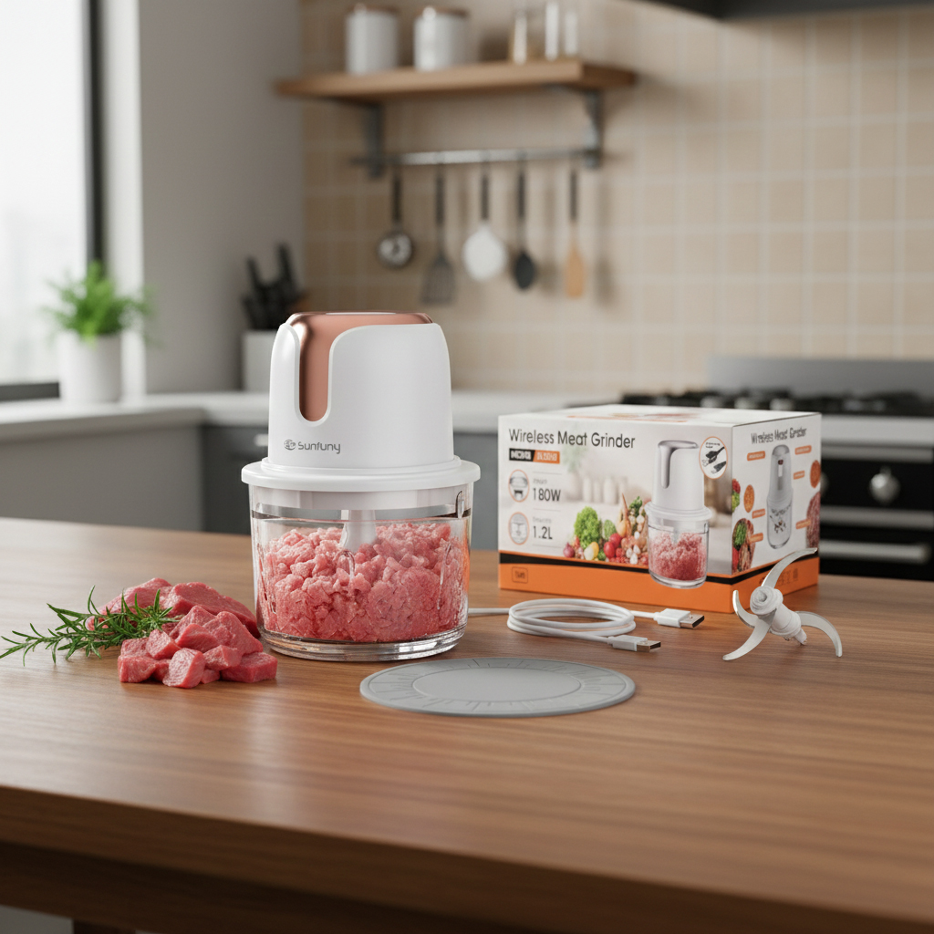 Sunfuny Cordless Food Processor 5-Cup