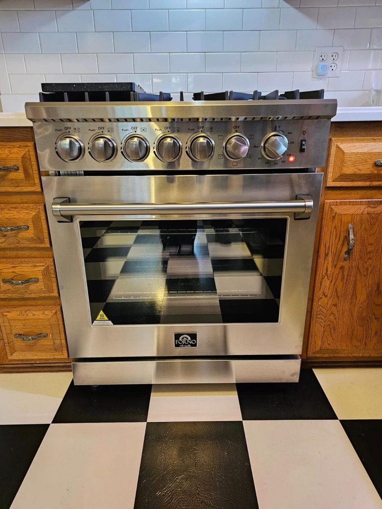 FORNO Lazio 30″ Dual Fuel Gas Range