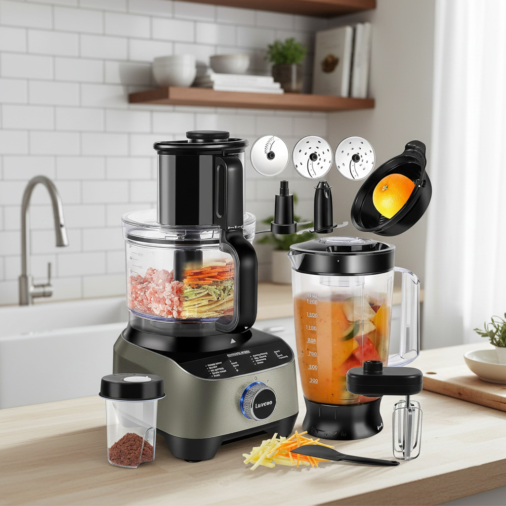 14 Cup Blender Food Processor Combo
