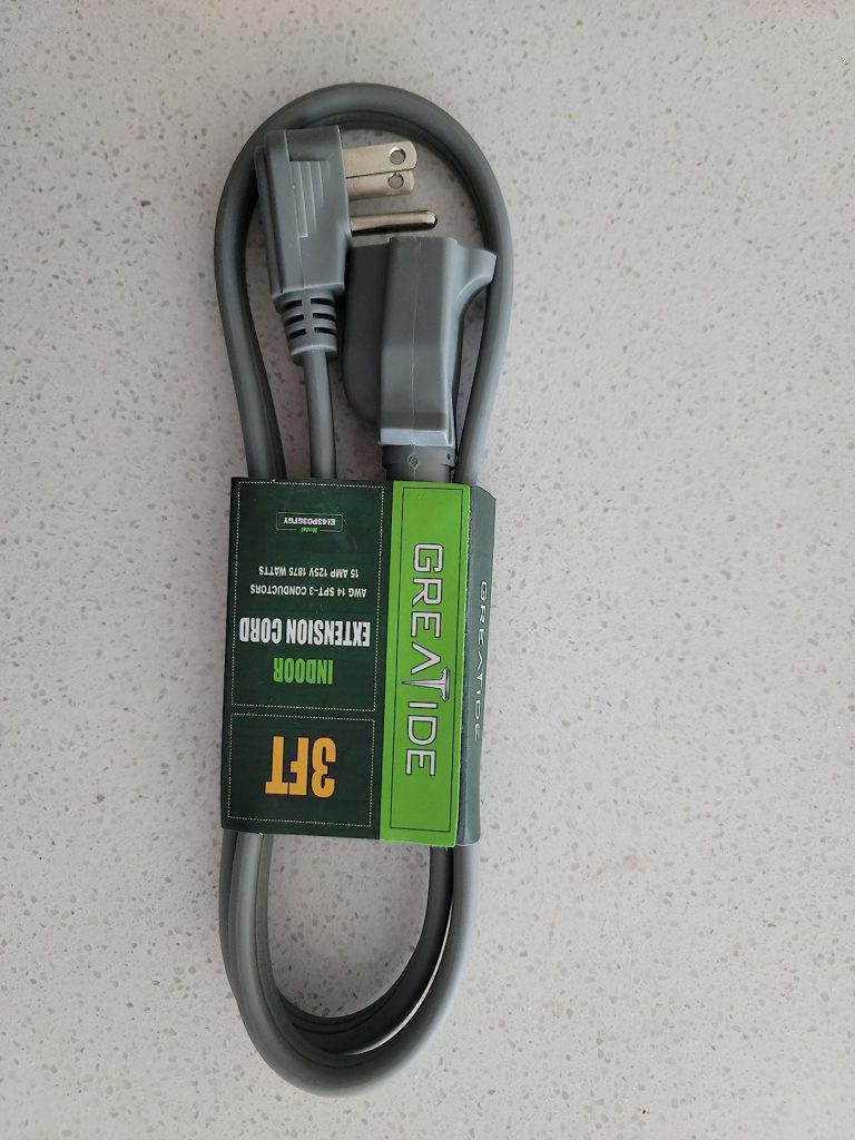 GREATIDE 15ft Heavy Duty Extension Cord