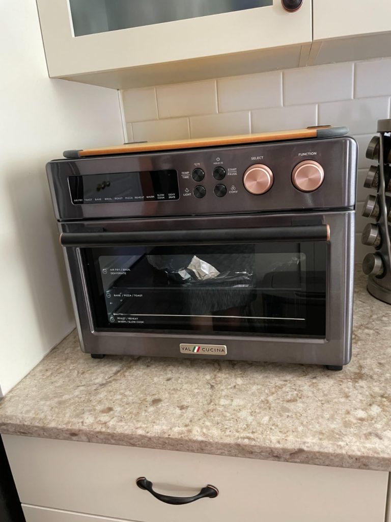 VAL CUCINA Retro Air Fryer Toaster