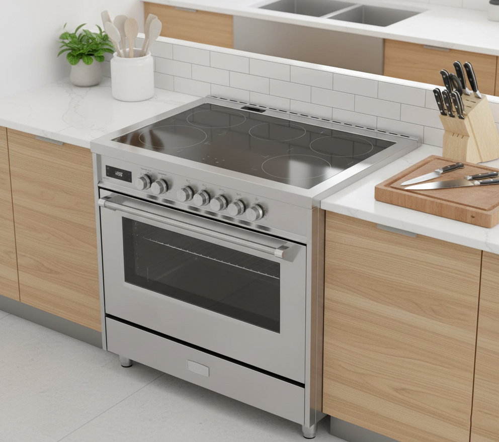 30″ Electric Range Oven Induction
