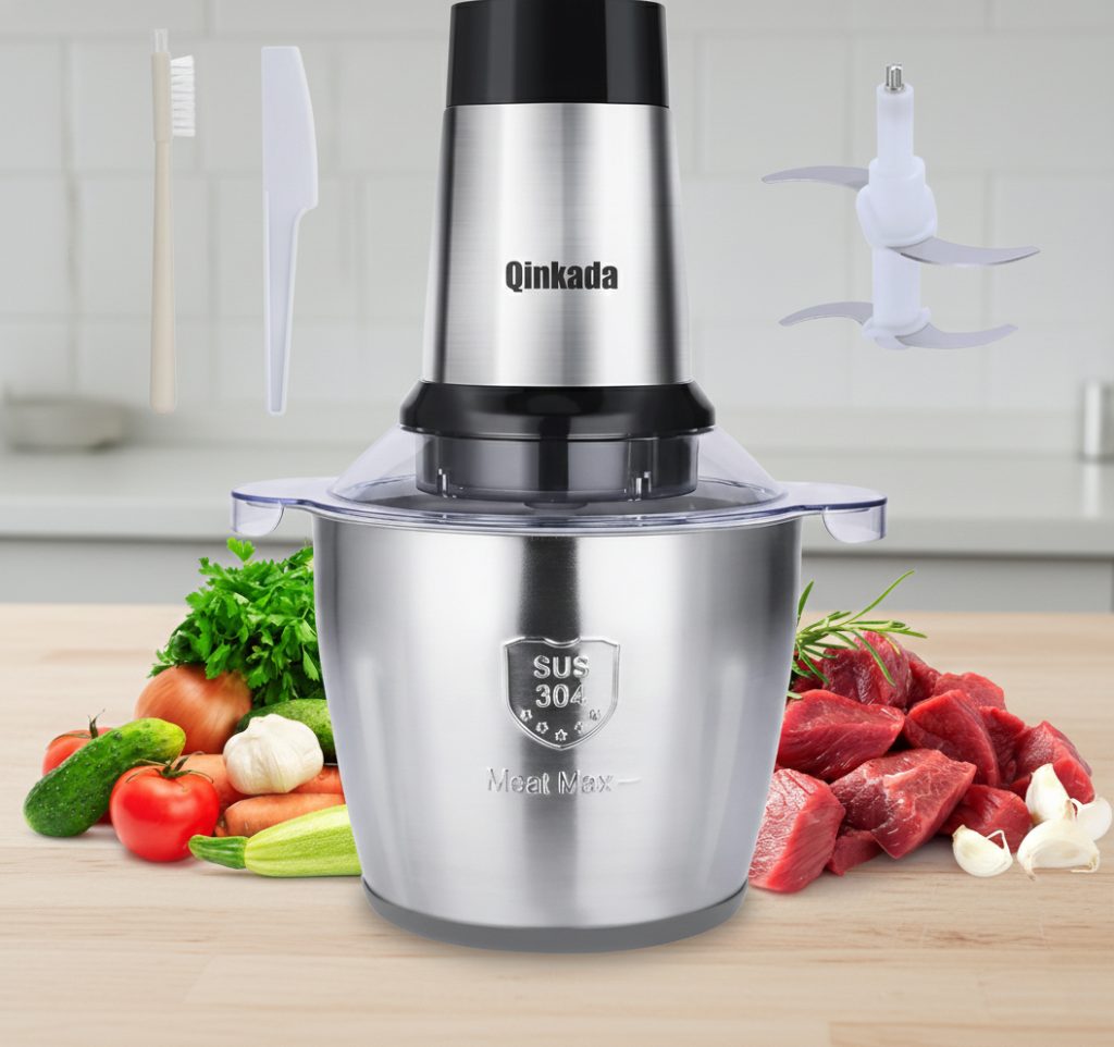 Qinkada Food Processor 500W 14 Cup