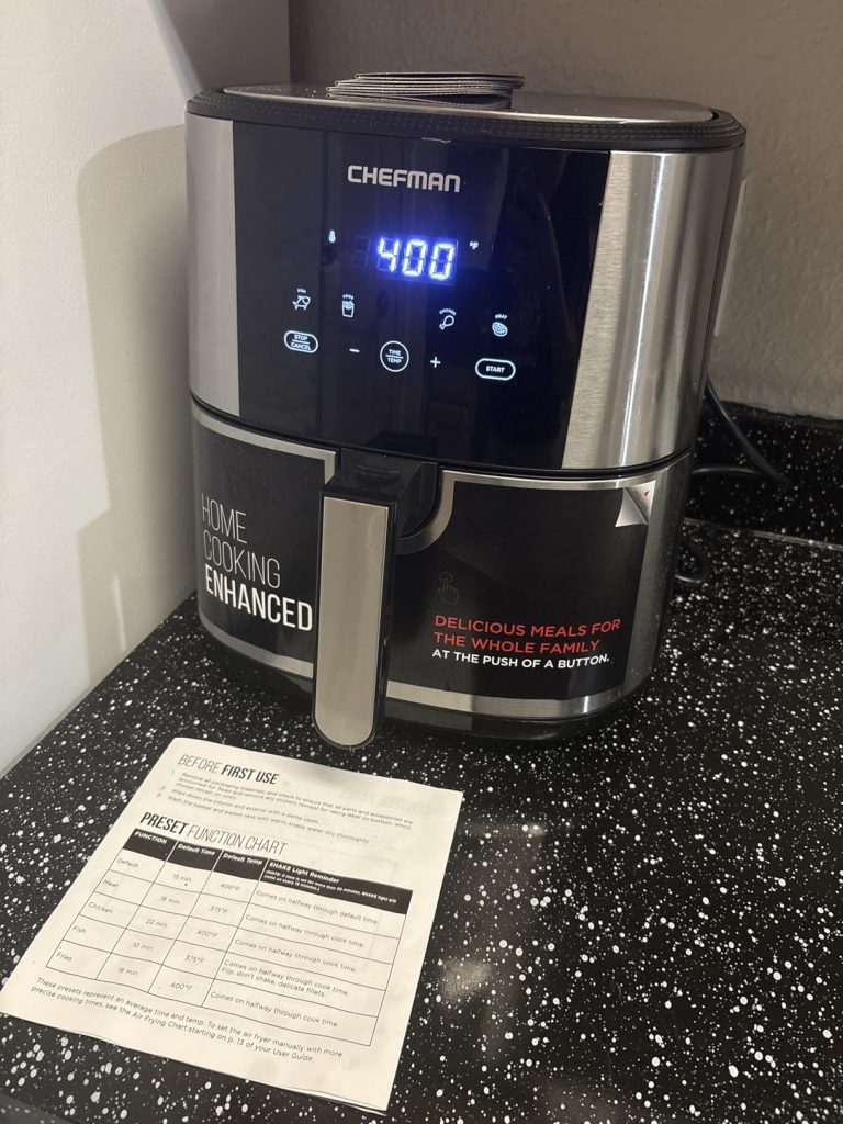 CHEFMAN 8-Qt Dual Basket Air Fryer