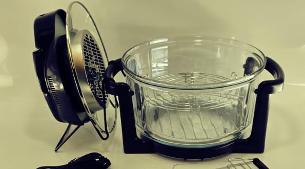 Bepritm 17L Glass Halogen Air Fryer Oven