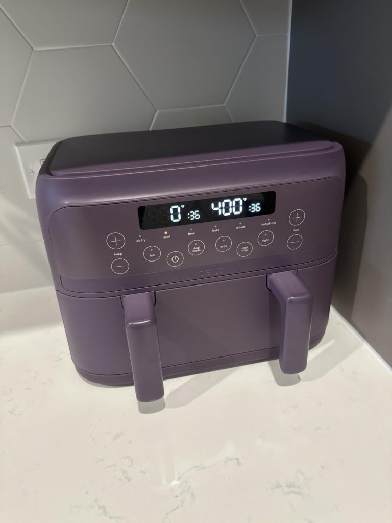 bella 4 Qt TriZone Air Fryer