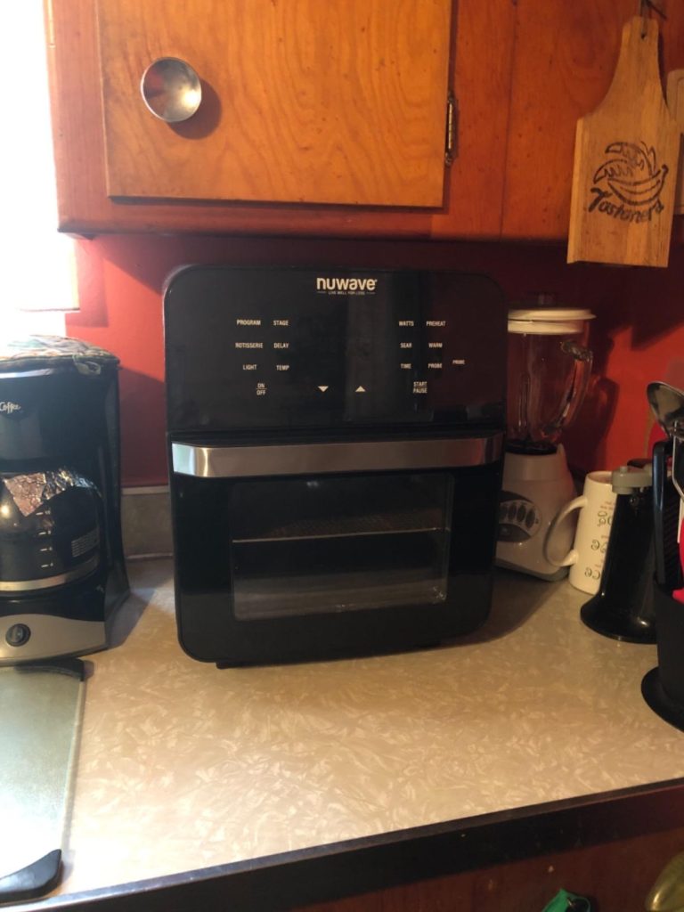 Nuwave Brio 15.5Qt Air Fryer Rotisserie