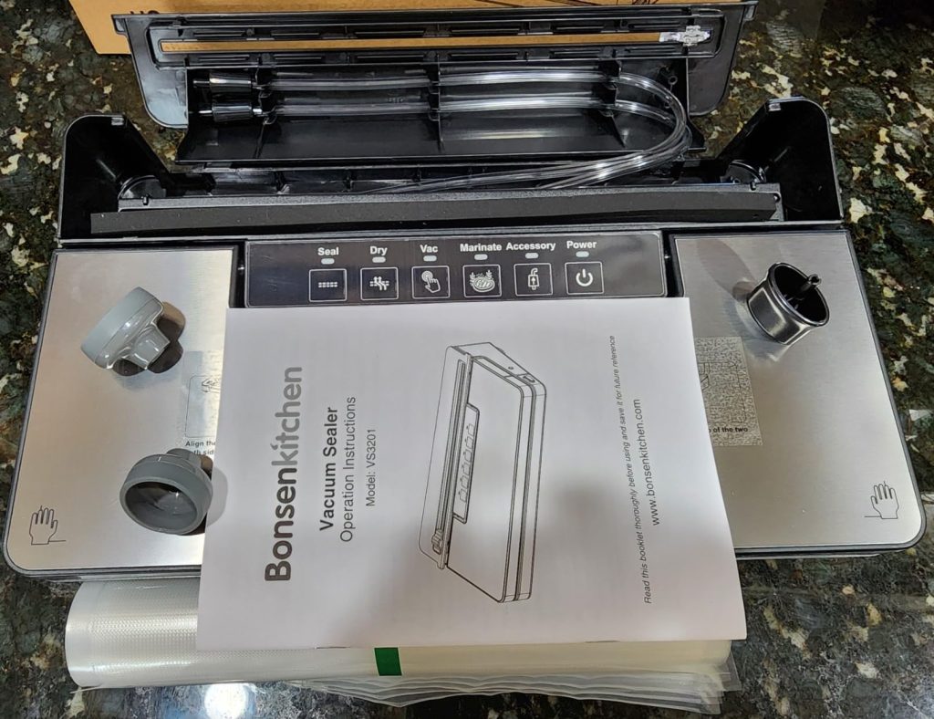 Bonsenkitchen Vacuum Sealer w/ Bags