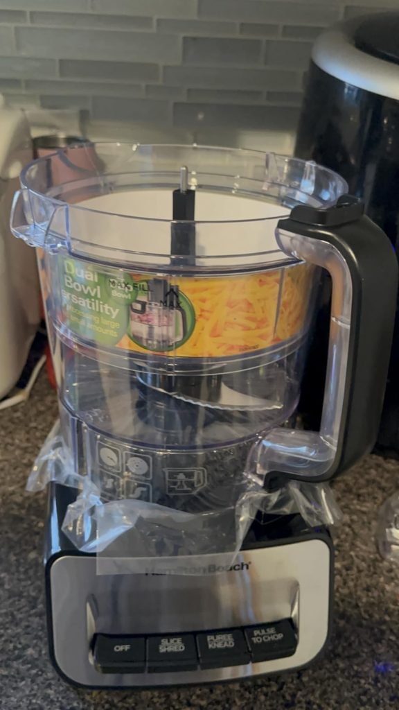 Hamilton Beach Stack & Snap Food Processor