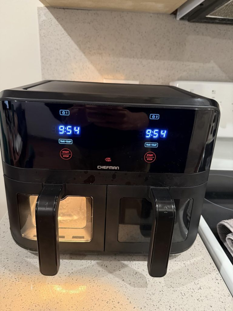 CHEFMAN 6 Quart Dual Basket Air Fryer