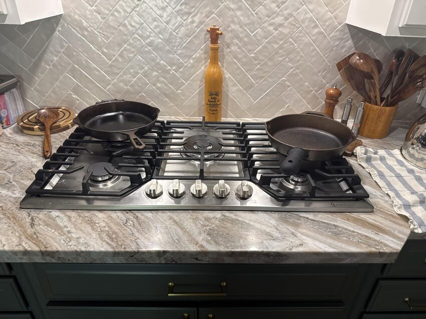 AMZCHEF 30 inch 5 SABAF Burners