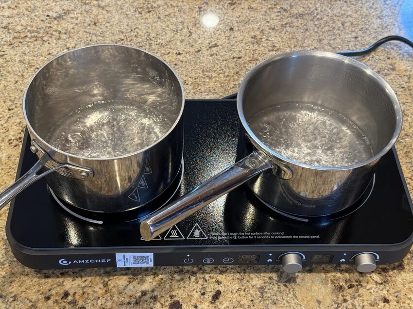 AMZCHEF Double Induction Cooktop