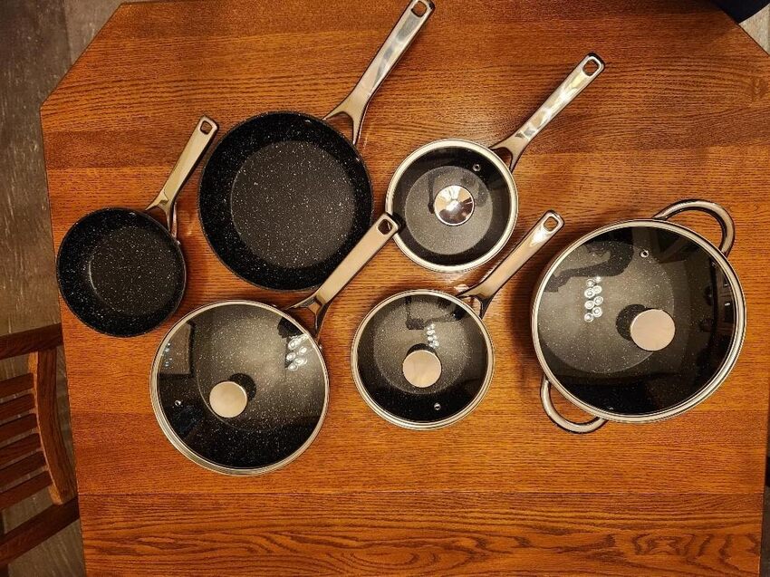BEZIA 10-Piece Induction Cookware Set