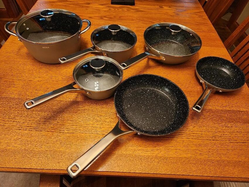 BEZIA 10-Piece Induction Cookware Set