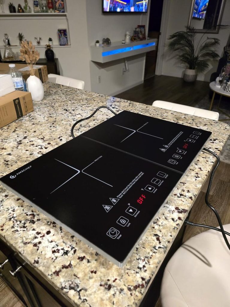 Double Induction Cooktop AMZCHEF 2 Burners