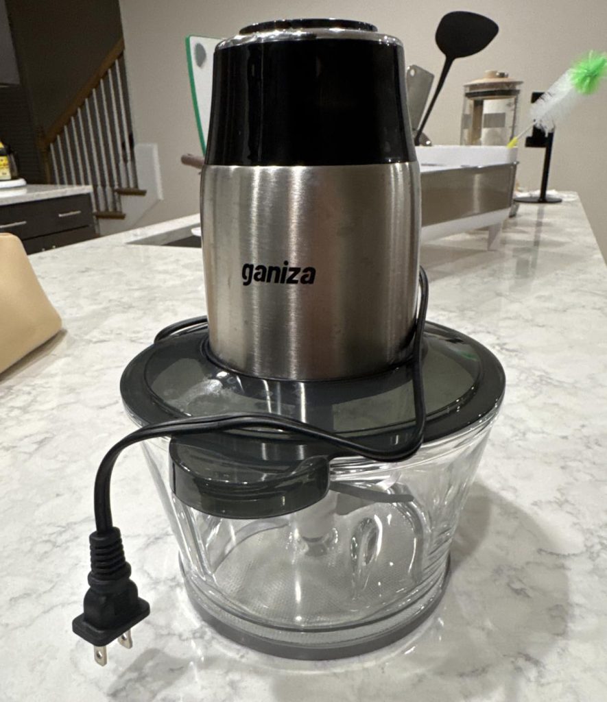 GANIZA Food Processor 2 Bowls