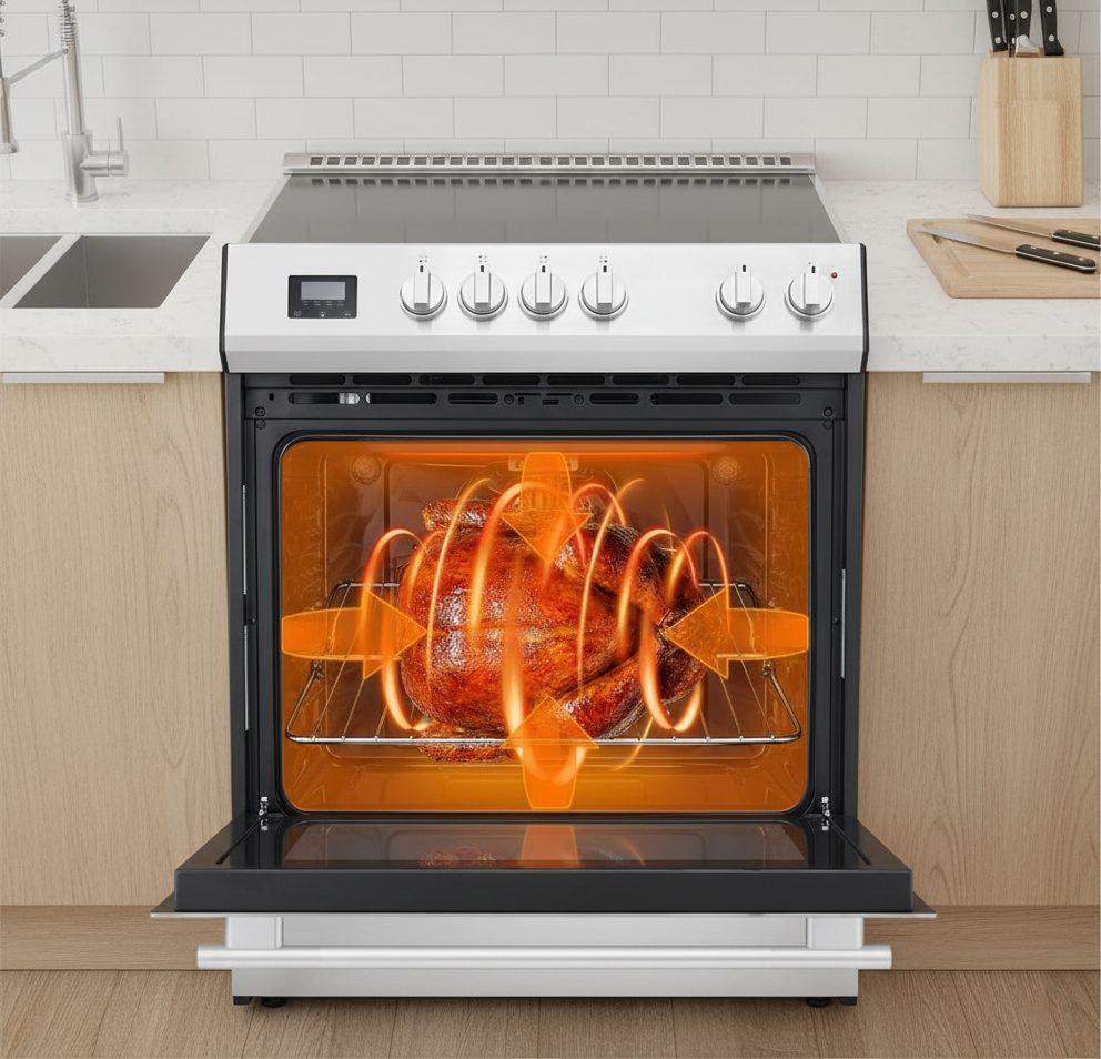 Garvee 30″ Electric Range Convection Oven