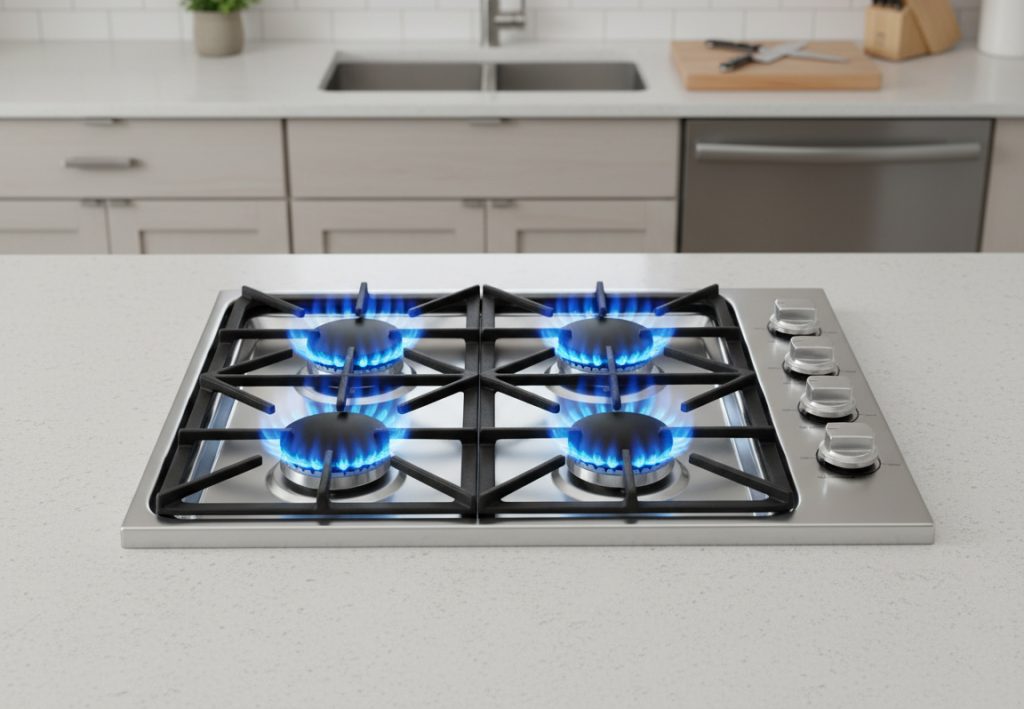 Glamsian 30 Inch Gas Cooktop 4 Burners