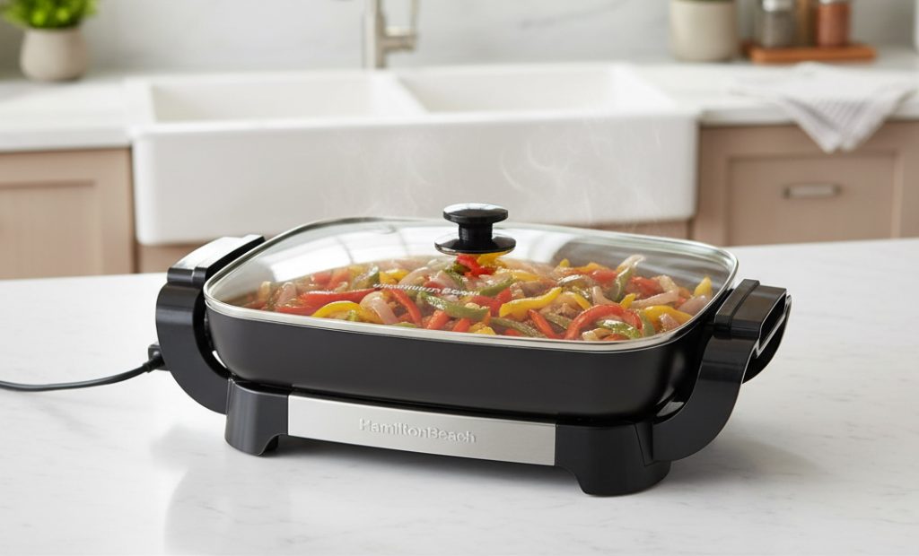 Hamilton-Beach Durathons Ceramic Skillet