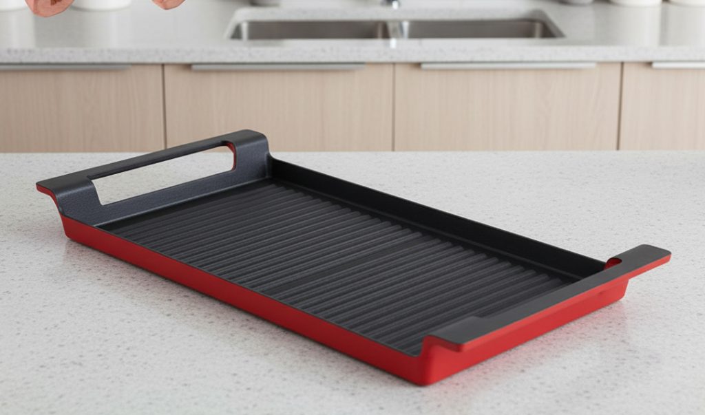 Rectangular Cast Iron Grill Pan