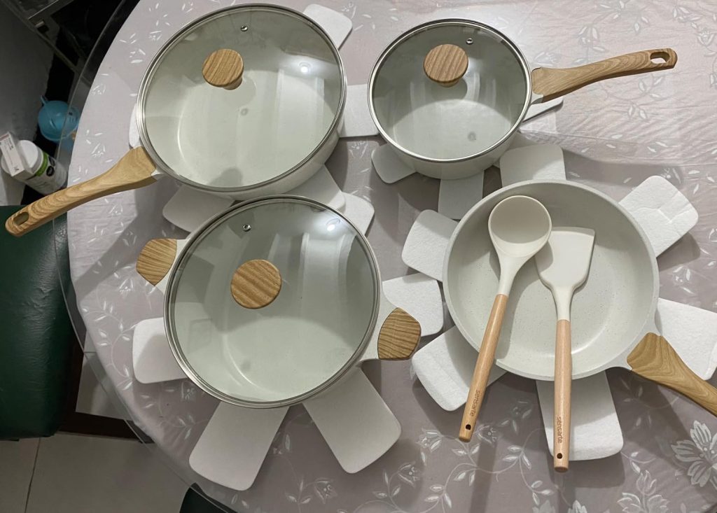 SENSARTE 13PC Ceramic Cookware 