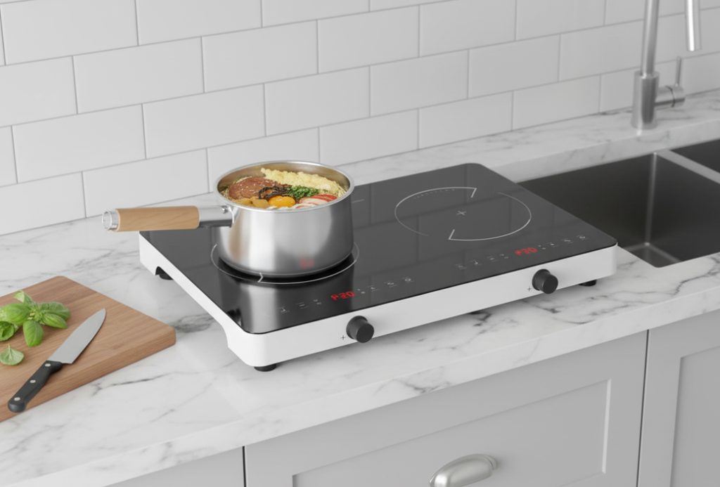 VBGK Dual 2 Burner Induction Cooktop