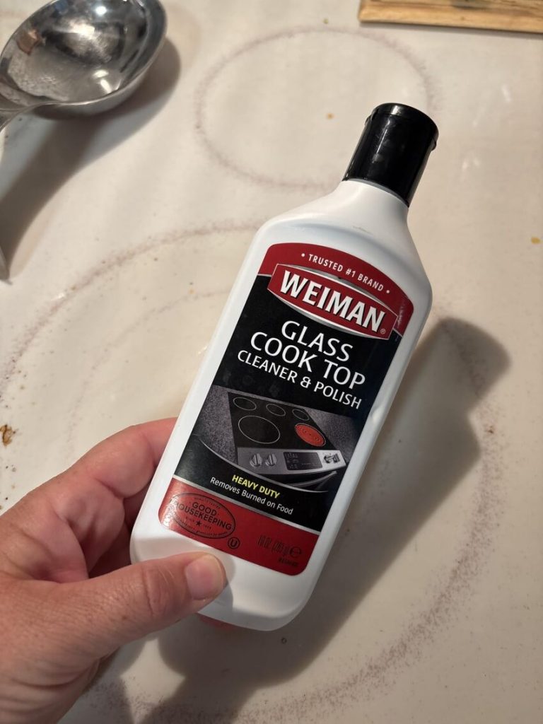 Weiman Glass Cooktop Heavy Duty Cleaner & Polish