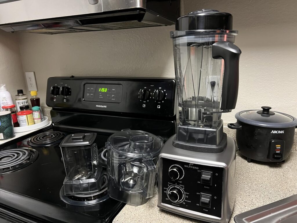 1500W 3-in-1 Blender with Self-Clean