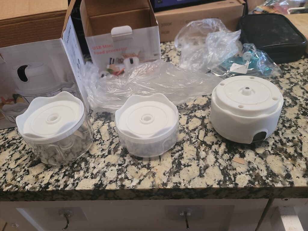 Cordless Mini Food Chopper 3 Cups