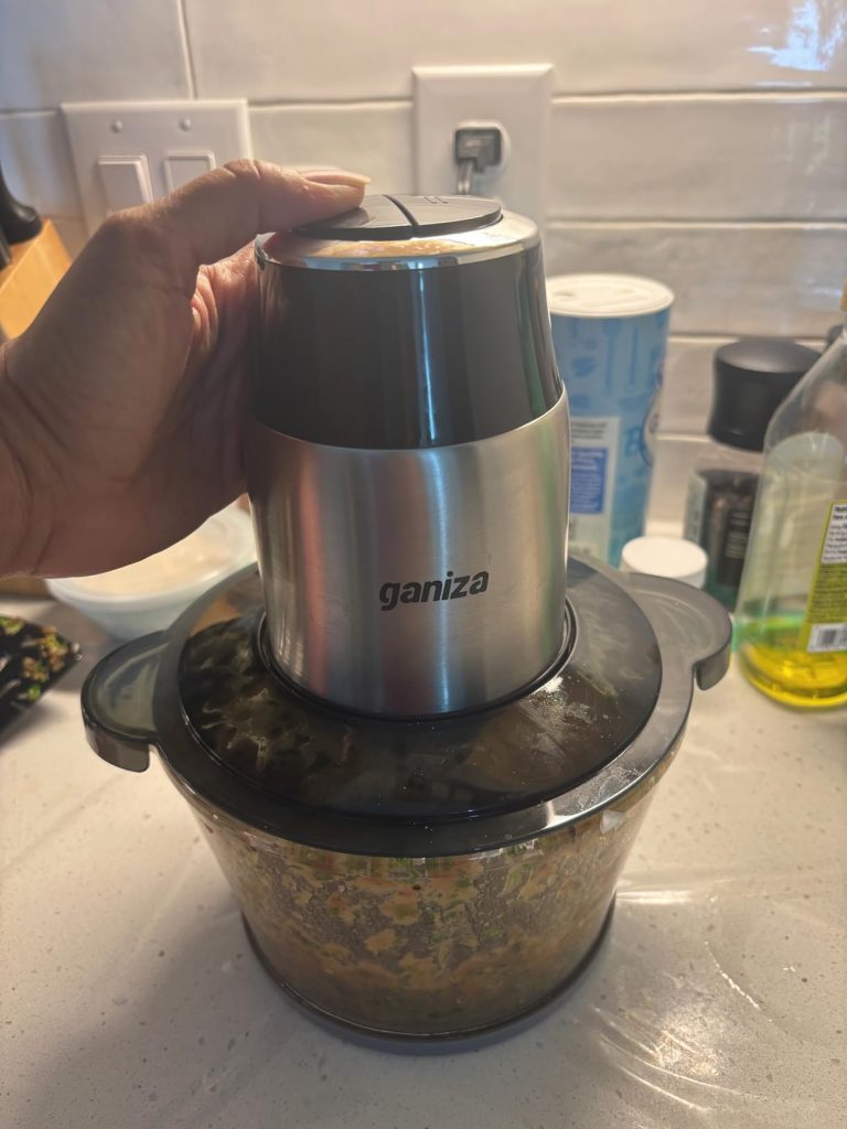 GANIZA 450W Dual-Bowl Food Processor