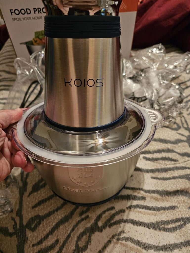 KOIOS 500W Food Processor 2 Bowls