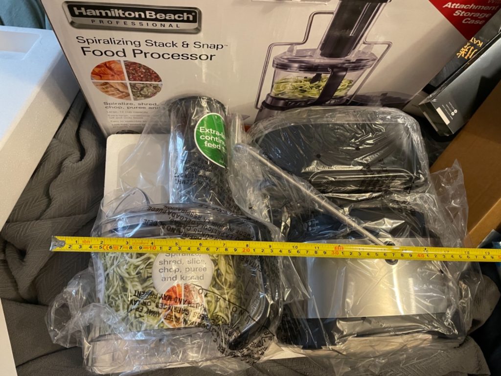 Hamilton Beach 12 Cup Spiralizer Processor