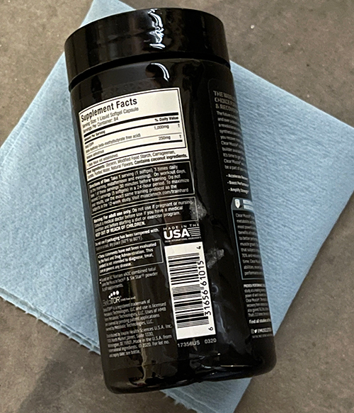 MuscleTech Clear Muscle Post Workout Recovery