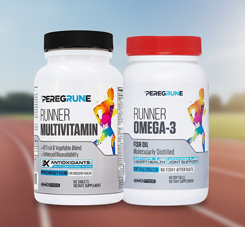 PEREGRUNE Runner Multivitamin & Omega 3 Bundle