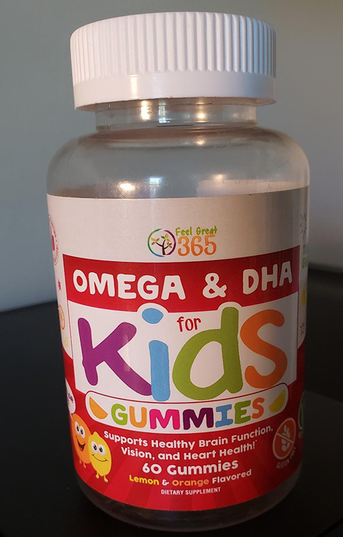 Feel Great Vitamin Co. Complete DHA Gummies for Kids