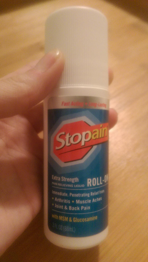 Stopain Pain Relief Roll On Gel