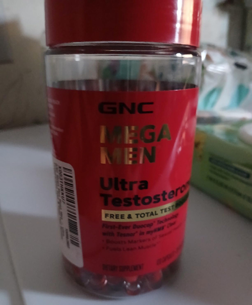 GNC Mega Men Ultra Testosterone Free & Total Test Booster
