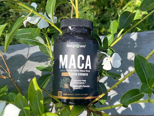 Natgrown Organic Maca Root Powder Capsules